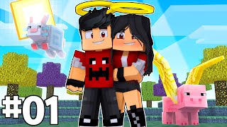 Minecraft NOVA SERIE  MUNDO DOS ANJOS Ep01 ‹‹ P3DRU ›› [upl. by Koosis924]