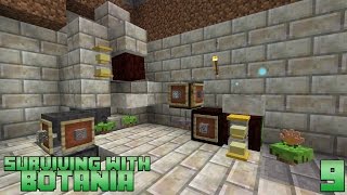 Surviving With Botania  E09  Automated Orechid amp Ore Processing [upl. by Eenet87]