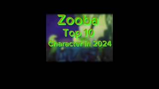 ZoobaTop 10 character 💯 in 2024 Zooba Top 10 ZLEGENDGAMINGYT [upl. by Ajad]