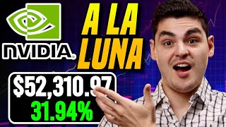 Nvidia LA ROMPE y se va a LA LUNA  Portafolio Fraccionado  Febrero 2024 Aportación 2 [upl. by Ariajay]