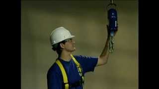 Self Retracting Lifeline SRL Operation for Fall Protection by HySafe Technology [upl. by Brunhild]