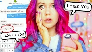 Song Lyric Prank On CHEATING EX BOYFRIEND with 5sos definitely not clickbait [upl. by Wey]