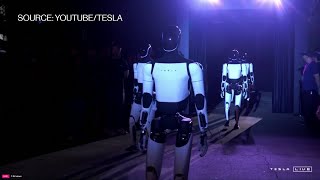 Tesla Demonstrates Optimus Robot Capabilities [upl. by Rogergcam]