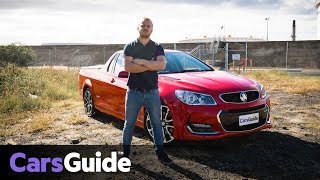 Holden SS Ute 2017 review road test video [upl. by Dennis717]