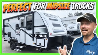 PREMIUM Midsize Pickup Couples Camper 2023 Winnebago 2108FBS [upl. by Ayarahs220]