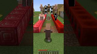 Villager Test Vs Laser Damage in Minecraft shorts meme memes [upl. by Carn]