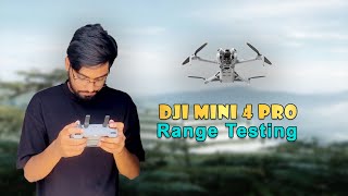 DJI Mini 4 Pro Range Test [upl. by Michaela]