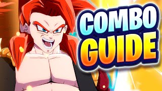 3 SS4 Gogeta Combos ANYONE Can DO  Dragonball FighterZ [upl. by Worrad254]