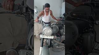 Bullet kaise start karehow to start bulletbullettrending royalenfield enfield [upl. by Crary664]