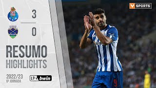 Highlights  Resumo FC Porto 30 Desp Chaves Liga 2223 6 [upl. by Cathie79]