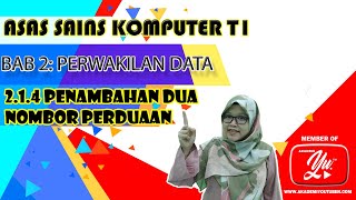 ASK TINGKATAN 1 BAB 214 PENAMBAHAN DUA NOMBOR PERDUAAN [upl. by Assyl]