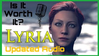 Starfield Lyria Paid Companion Mod Voice Lines Updated Audio [upl. by Fernand]