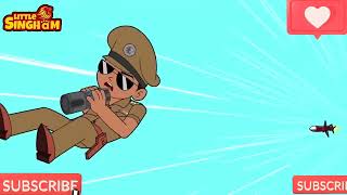 little singhm vs bomb tanker fight  little singhm save by his squad trending [upl. by Raouf44]