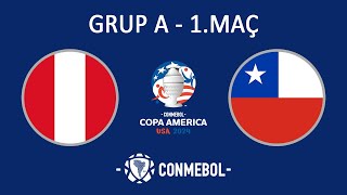 PES 2017  CONMEBOL COPA AMERICA 2024  GRUP A  1MAÇ  Peru 🇵🇪🆚🇨🇱 Şili  CopaAmérica2024 [upl. by Eleni]