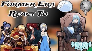 Former Era React To Rimuru Tempest  Gaskee  Gacha Reactions [upl. by Rebmeced]