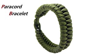 Make a Simple Solid Color Paracord Bracelet paracordbracelet bracelet [upl. by Sirap]