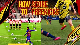 How to Score EVERY FREE KICK in FIFA 21 [upl. by Acissey]