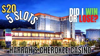 20 in 5 Slots  Harrahs Cherokee Casino [upl. by Elbam]