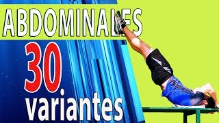 ABDOMINALES  30 variantes  CREA TU RUTINA [upl. by Hamaso]