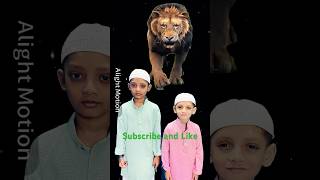 Lion Safari viralvideo youtubeshorts shorts comedy viral trending fampfdiaries shortsfeed [upl. by Auqinihs]