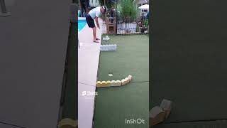 golf⛳putting trick 2 outta 3 aint bad  short [upl. by Avon309]