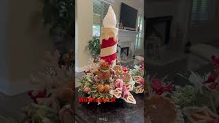 Gingerbread candle arrangements [upl. by Otilopih]