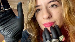 ASMR Chaotic Haircut  Scalp Wash Massage amp Analysis 💇‍♀️ 🧤 [upl. by Acirderf]