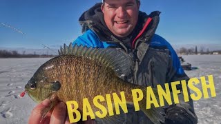 Ice Fishing Suspended PANFISH on Early Ice [upl. by Nytsirt750]