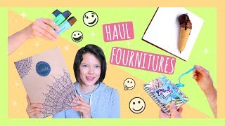 HAUL FOURNITURES ET AFFAIRES SCOLAIRES  BACK TO SCHOOL 2017 français  Claire [upl. by Traweek794]