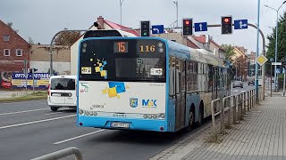 MPK Legnica Solaris Urbino 15 III 116 🚌15 Huta Miedzi 🎵ZF🎵 [upl. by Llenel375]