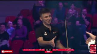 Antoni Kowalski vs Riley Powell 9 Club Shoot Out Snooker 2024 [upl. by Romilda]