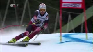 Ivica Kostelić i Natko Zrnčić Dim  Alpska kombinacija  Wengen 2015 [upl. by Ermey748]