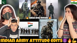 Pakistani reaction on Indian army 🇮🇳🔥 Army Attitude statusarmy [upl. by Snej190]