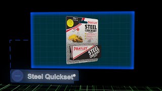 Pratley Steel Quickset® Adhesive Instructions [upl. by Madeleine]