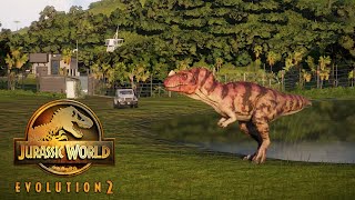 Let´s Play Jurassic World Evolution 2 35  Alles betäuben und weg  PS4 [upl. by Annaiv]