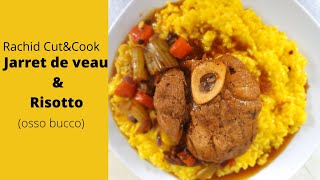 jarret de veau et risottotrending recettefacilerecetterapide top1topchef [upl. by Zoubek]