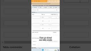 Easily Create Database Tables in phpMyAdmin on Localhost  Database amp SQL Tutorial [upl. by Nygem]