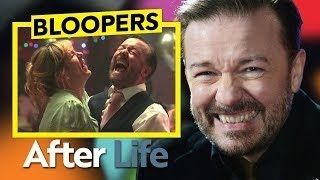 Ricky Gervais After Life Outtakes and Bloopers [upl. by Tse264]