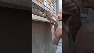 Plastering of window box construction plaster ytshorts trending shorts civil [upl. by Olimreh]