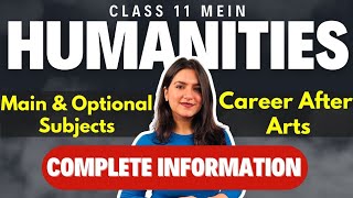 ArtsHumanities after class 10th  Main amp Optional subjects  Humanities Career Options Ujjwala mam [upl. by Gauldin]