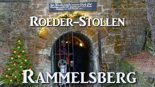 Weihnachtlicher Rammelsberg  Rundgang durch den RoederStollen mit Musik und Kerzenschein [upl. by Ikeda226]