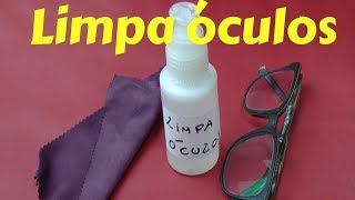 Como Fazer o Melhor Limpa Óculos Spray [upl. by Mackintosh]