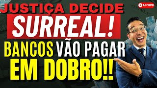 SAIU AGORA BANCOS Condenados a PAGAR DOBRADO para APOSENTADOS e PENSIONISTAS do INSS [upl. by Erdnoid]