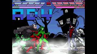 MUGEN Fight  Symbiote Party [upl. by Ecyak]