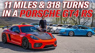 Driving The Dragon Porsche GT4 RS  318 Turns in 11 Miles  Henry Catchpole  The Drivers Seat [upl. by Alfie795]