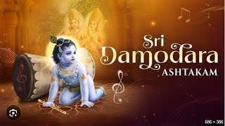 Damodarastakam by HG Sulochan Prabhu at ISKCON Newtown Kolkata [upl. by Netsoj]