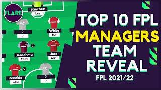 FPL GAMEWEEK 5 TOP 10 FPL MANAGERS TEAM REVEAL  Gameweek 5  Fantasy Premier League Tips 202122 [upl. by Annahavas]