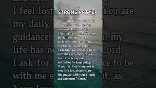 strong prayer [upl. by Itak]