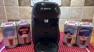 Tassimo by Bosch Happy TAS1002GB Costa  Oreo Coffee Machine from Currys [upl. by Betthezel]