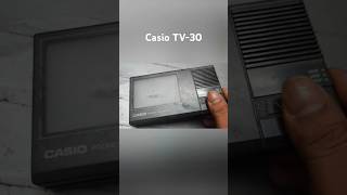 1986 Casio LCD TV30 trending trending tv technology vintage vintagetech casio retrogadget [upl. by Nonnarb]